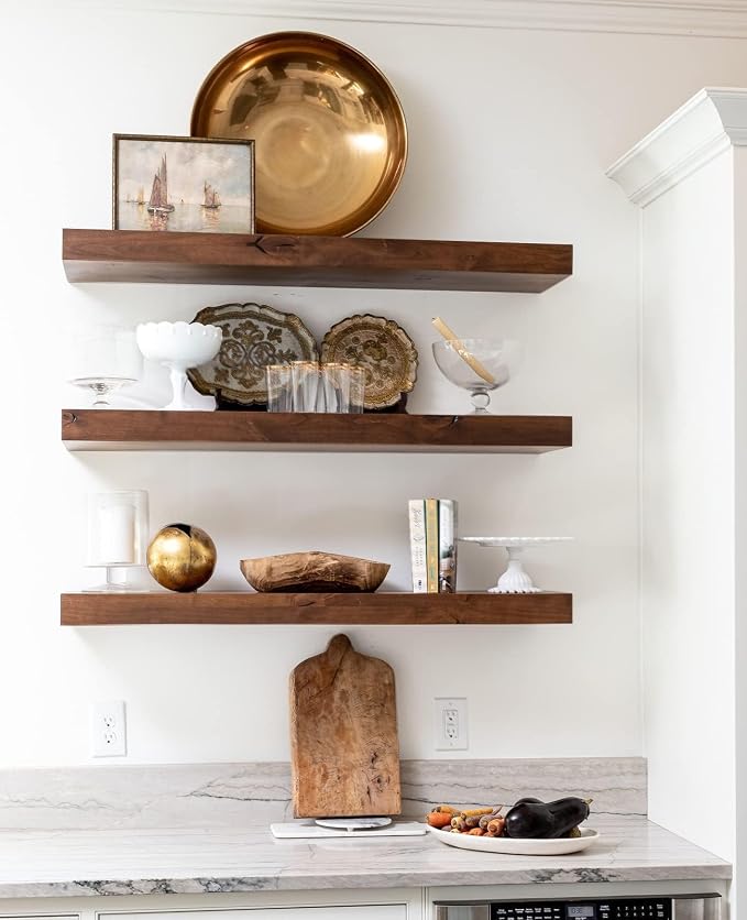 LEOPO 32-Pack 10 inch Floating Shelf Brackets, Hidden Shelf Bracket - Image 7