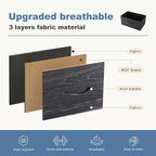 DUMOS 9 Drawer Dresser for Bedroom, Fabric Storage Organizer - Image 5