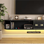 63" Floating TV Stand with Power Outlet - Image 4
