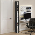 Furinno Fulda Book Shelf, 10-Tier Bookshelf, Space Saving Storage Shelf Bookcase - Image 2