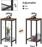 HOOBRO Tall Side Table, Industrial End Telephone Table - Image 8