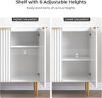 SICOTAS 57" Modern Sideboard Buffet Cabinet - Image 5