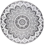 Mandala Floor Pillow Cover Meditation Cushion Seating Throw Hippie Round - Image 6