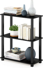 Furinno TURN-S-TUBE Storage Shelves, 3-Tier Book Shelf, Corner Shelf, Toolless by Furinno-FitsYourSpaceFitsYourBudget