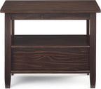 SIMPLIHOME Warm Shaker Solid Wood 14 inch Wide Transitional-Style Narrow Sides - Image 4