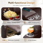 Loveseat Recliner Sofa, Home Theater Seating - Image 4