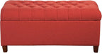 Homepop Home Decor | Tufted Ainsley Button Storage Ottoman Bench by HomePop