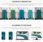 BOURINA Teal Throw Blanket 50x60 Inches Throw Textured Solid Soft Sofa Couch - Image 8