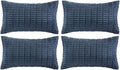 Fancy Homi 4 Packs Decorative Throw Pillow Covers by Fancy+Homi