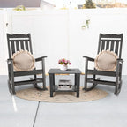 Stoog Outdoor & Indoor Rocking Chairs Set of 2, All-Weather Porch Rocker - Image 2
