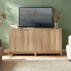 mopio Brooklyn Fluted Storage Cabinet, Modular Accent Buffet Sideboard - Image 5