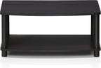 Furinno TURN-N-TUBE TV Riser Stand, 2-Tier Small Elevated No Tools TV Stand - Image 11