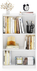 Furinno Jaya Book Shelf, 3-Tier Bookshelf, Bookcase - Image 7