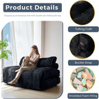 MAXYOYO Folding Sofa Bed, Convertible Sleeper Chair - Image 5