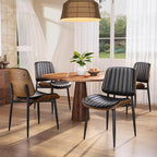 YaFiti Dining Chairs Set of 2, Mid Century Modern Dining Room Kitchen Chairs - Image 3
