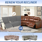 Arfntevss Recliner Sectional Couch Covers 1OO% Waterproof L Shape Sofa Cover - Image 6