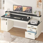 YOMILUVE 65 Inch Computer Desk by YomiluveDesign