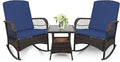 LEVELEVE Patio Furniture Set Outdoor Rattan Chair Wicker Sofa Garden by Enjoyyourlife