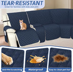 Arfntevss Recliner Sectional Couch Covers 1OO% Waterproof L Shape Sofa Cover - Image 4