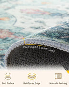 RELEANY Area Rugs 2'6"x4' Kitchen Rugs Entry Rug Small Rugs - Image 3