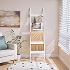 HOOBRO Blanket Ladder, 5-Tier Towel Rack - Image 4