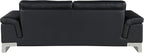 Blackjack Furniture Weston Collection Genuine Italian Leather Living Room Sofa - Image 4