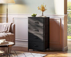 AODK Dresser for Bedroom with 4 Storage Drawers, Small Dressers Chest of - Image 2