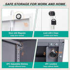 Wide & Deep Metal Storage Cabinet - Image 6