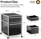 Modern Storage Cabinet Versatile Free-Standing Organizer - Image 3