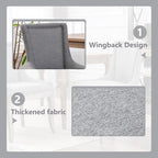 Modern Dining Chairs Set of 6, High Back Dining Chairs Side Chairs - Image 5