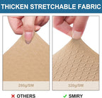 Smiry Waterproof Seat Covers for Dining Room Chairs Set of 8, Stretch Jacquard - Image 4