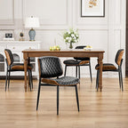 YaFiti Dining Chairs Set of 8, Mid Century Modern Accent Dining Room and - Image 4