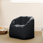 Big Joe Milano Kid's Smartmax Black Beanbag Chair - Image 7