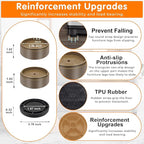 Furniture Risers Bed Risers Heavy Duty 1 inch, 2 inch, 3 inch, 4 inch Round - Image 3