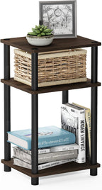 Furinno Just 3-Tier Turn-N-Tube End Table / Side Table / Night Stand / Bedside - Image 7