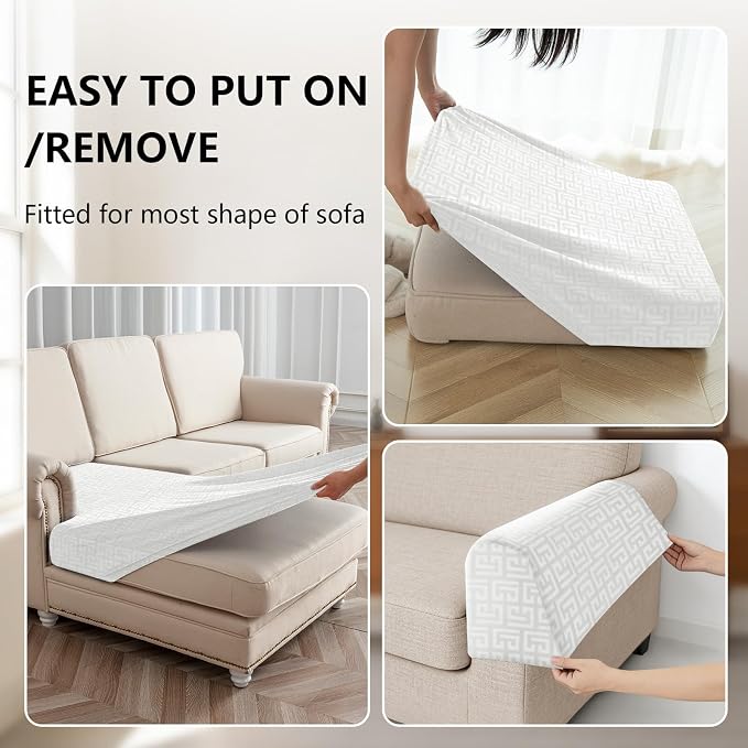 UNBBRRL Stretch Couch Backrest Cushion Cover - Image 4