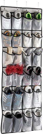 SAVERHO Hanging Shoe Organizer, Over The Door Shoe Organizer - Image 6