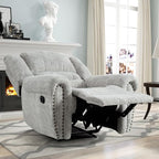 CANMOV Manual Recliner Chair Set of 2, Classic and Traditional Manual Recliner - Image 7