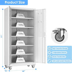 SUXXAN Metal Garage Storage Cabinet - Image 3