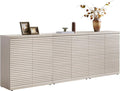 SICOTAS Buffet Cabinet with Storage Accent Sideboard Modern Credenza with Doors by SICOTAS