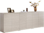 SICOTAS Buffet Cabinet with Storage Accent Sideboard Modern Credenza with Doors by SICOTAS