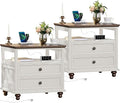Joaxswe Farmhouse Nightstand Set of 2 by Joaxswe
