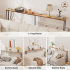 Keelian 102" Narrow Console Sofa Table - Image 6