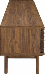 Modway Render 70" Mid-Century Modern Low Profile Media Console Entertainment TV - Image 4