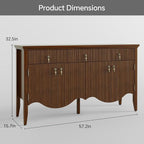 FUSUNBAO 57-Inch Sideboard Buffet Cabinet - Image 2