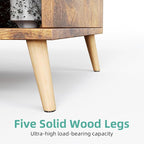 8-Cube Bookshelf 2 Tier Retro Bookcase - Image 6