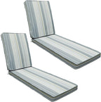 AAAAAcessories Outdoor Chaise Lounge Cushions, Fade-Resistant, Waterproof Patio by AAAAAcessories