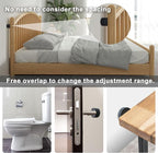 Krisler Headboard Stoppers, Soft Bed Stabilizer Against Wall, Self Adhesive - Image 4