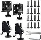 Heavy Duty Leveling Feet, 4 Pack Adjustable Furniture Levelers by Celuisiva
