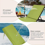 72x21x4in Lounge Cushions for Outdoor Furniture, Outdoor Lounge Chair Cushions - Image 4
